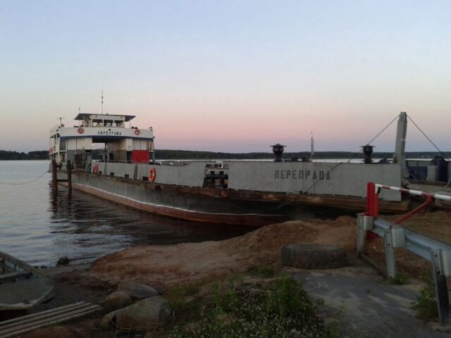 С 9 апреля в Ярославской области заработала грузопассажирская переправа «Глебово — Сменцево»