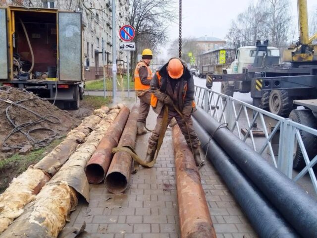 Реализация масштабного проекта по обновлению теплотрасс стартовала в Рыбинске