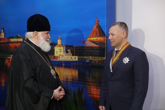 Губернатор Ярославской области был награжден орденом Святого благоверного князя Даниила Московского II степени