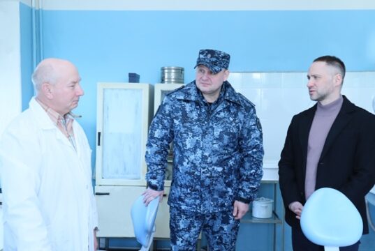 Главный федеральный инспектор по Ярославской области Никита Марков посетил рыбинскую колонию