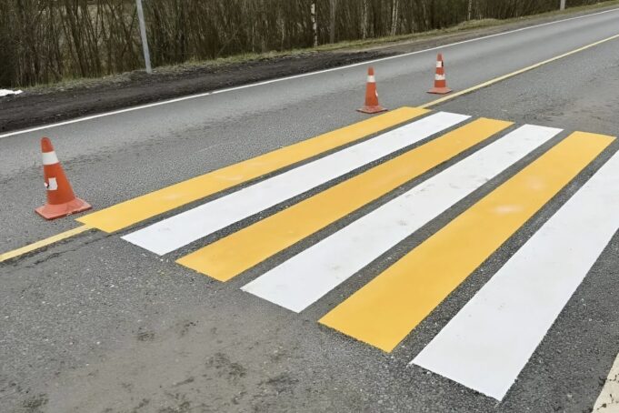 В Ярославской области началось обновление дорожной разметки