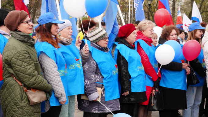 Митинг в честь Праздника Весны и Труда прошел в Ярославле