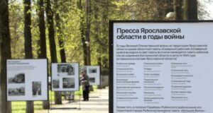 В преддверии 9 Мая в Ярославле открылась выставка «Пресса Ярославской области в годы войны»