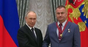 Алексей Овчинин удостоился ордена «За заслуги перед Отечеством» III степени
