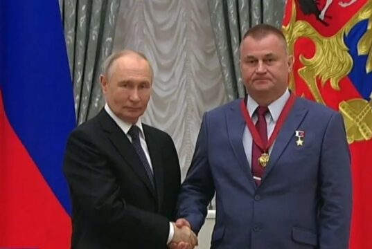Алексей Овчинин удостоился ордена «За заслуги перед Отечеством» III степени