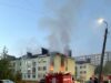 В Рыбинске вновь произошел пожар в одном из домов под расселение на улице Щепкина