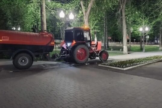 Сотрудники ДЭС спасают наш город от жары