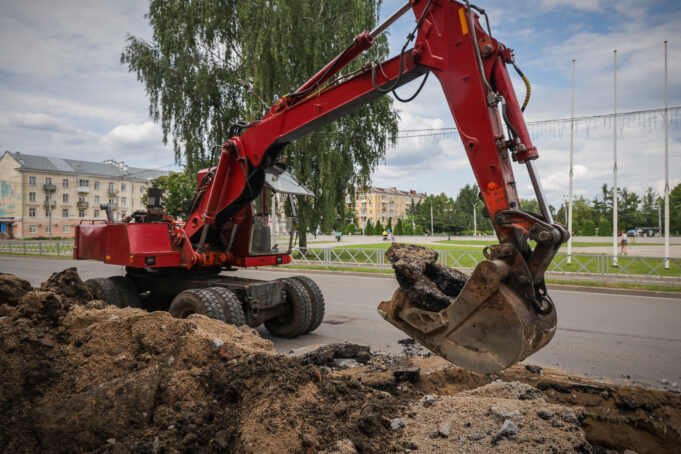 Порядка километра тепловых сетей обновят в Рыбинске в рамках создания пешеходных зон