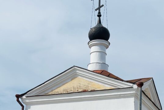 В Рыбинске в Преображенском переулке реставрируют здание музея Мологи