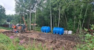 Новый водопровод строят в Рыбинском округе по нацпроекту