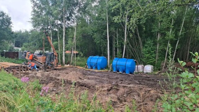 Новый водопровод строят в Рыбинском округе по нацпроекту