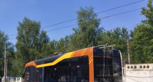 В Ярославль прибыли три новых троллейбуса «Синара»
