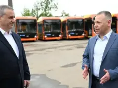 Михаил Евраев осмотрел новые троллейбусы на площадке «Яргорэлектротранса»