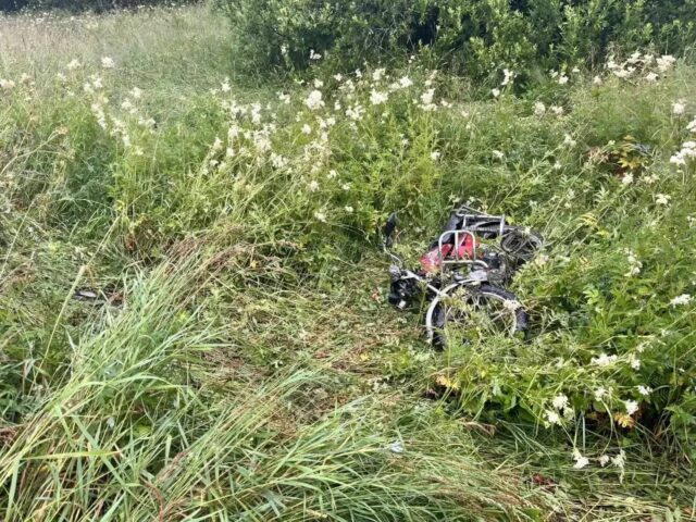 В Рыбинском районе погиб водитель мопеда