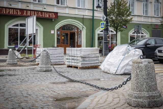 В Рыбинске временно ограничили движение машин в центре города