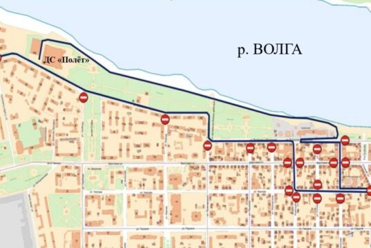 8 августа в Рыбинске временно ограничат движение транспорта