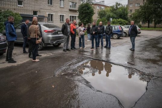 В Рыбинске дворы будут ремонтировать картами