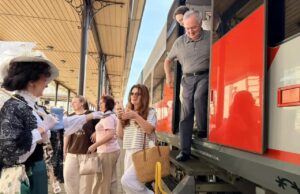 В день города в Рыбинск впервые прибыла «Ласточка»