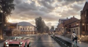 Пешеходный центр будет создан в селе Вятском