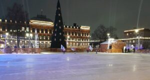 В Рыбинске вновь появится новогодний каток на площади Дерунова