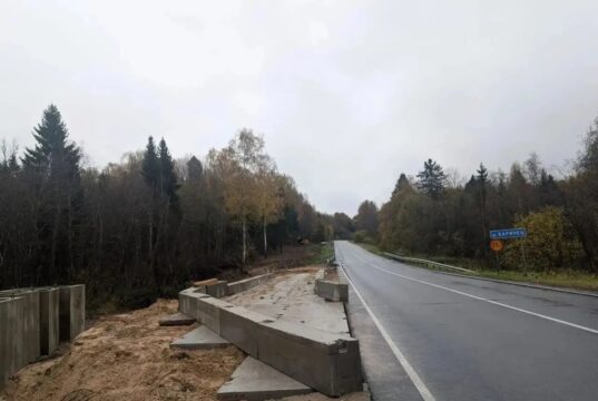 В Рыбинском районе начался капитальный ремонт моста через реку Харинец